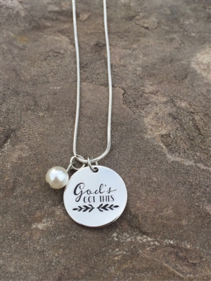 The Carrie Necklace "God's Got This" ~
